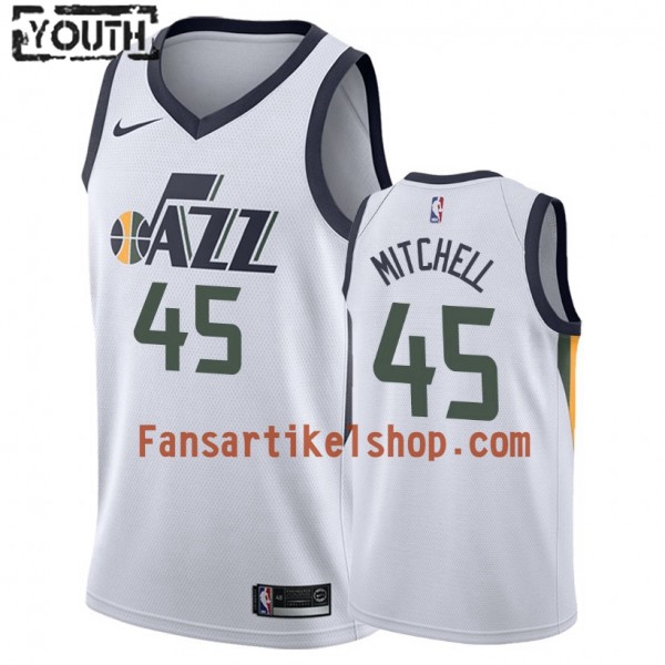 NBA Utah Jazz Trikot Donovan Mitchell 45 Nike 2019-2020 Association Edition Swingman - Kinder NBA Utah Jazz Trikot Donovan Mitchell 45 Nike 2019-2020 Association Edition Swingman - Kinder